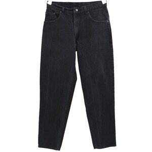 Vintage Levis Jeans Mens 34 x 32 560 Black Hi Rise Loose Tapered